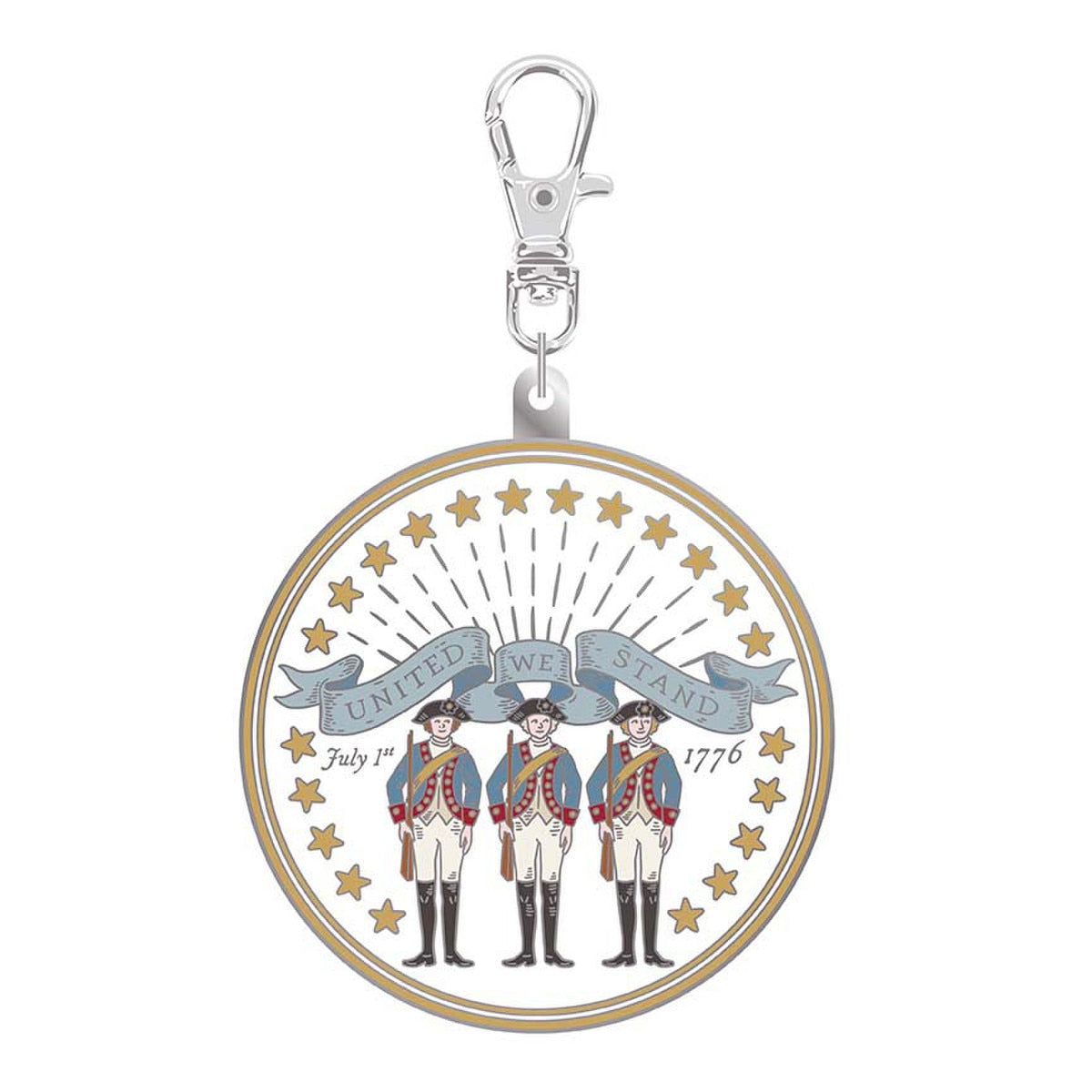 Independence Patriot Enamel Charm