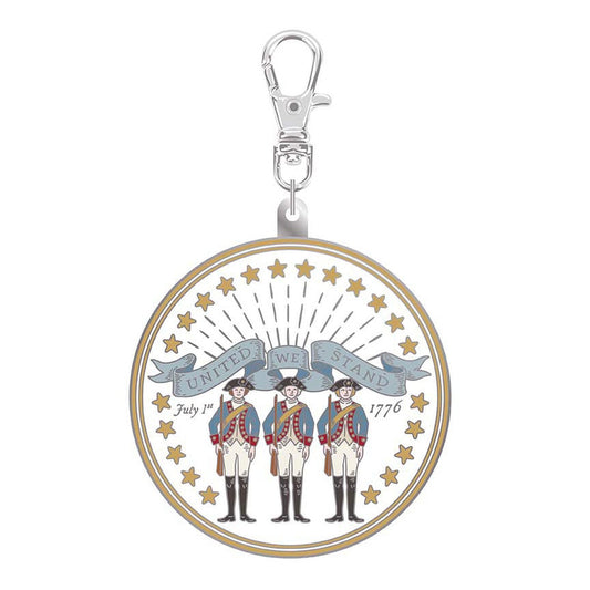Independence Patriot Enamel Charm