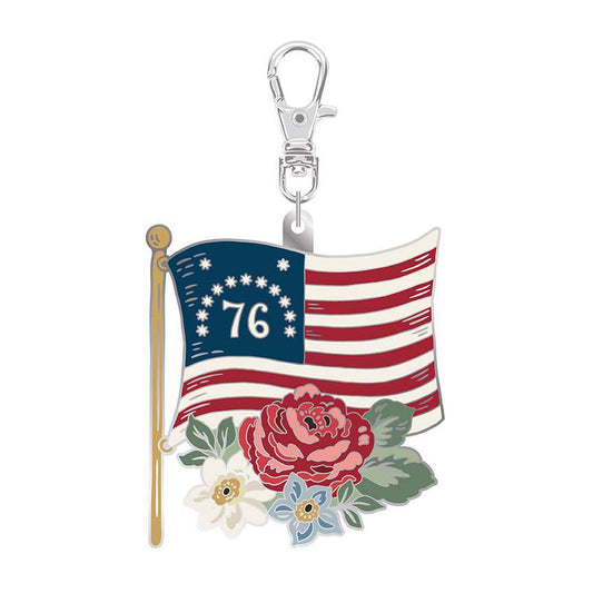 Independence Flag Enamel Charm