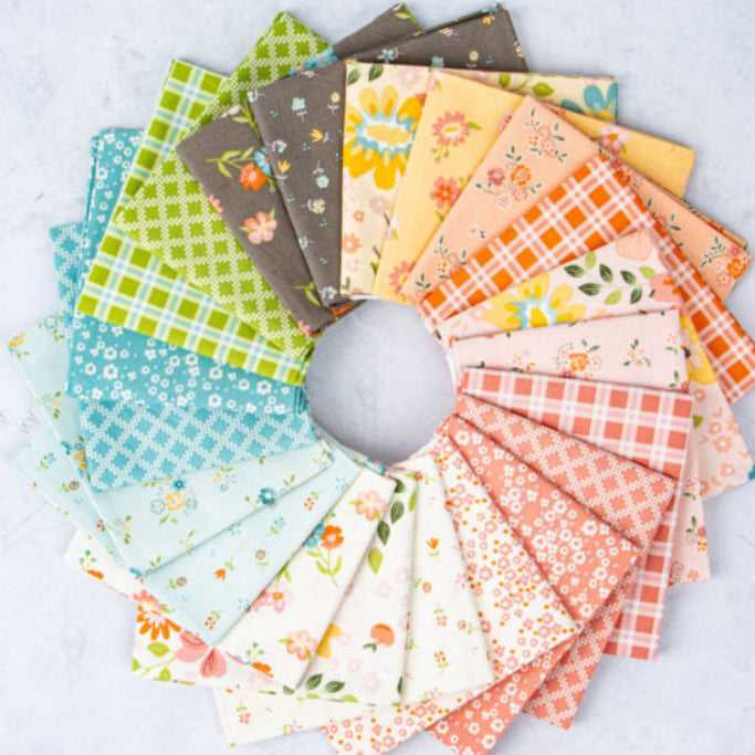 New Beginnings | features fresh, uplifting prints perfect for cheerful quilts and sewing projects.