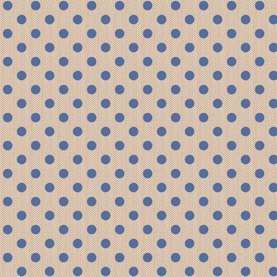 Creating Memories Woven Polkadot Blue | Fat Quarter