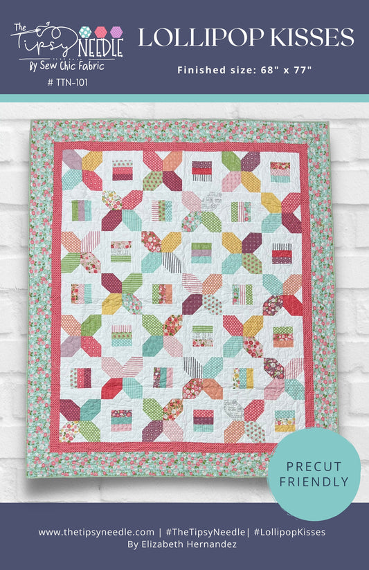 Lollipop Kisses Quilt Pattern