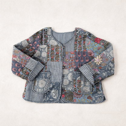 Block Print Quilted Jacket
