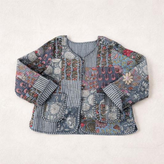 Block Print Quilted Jacket