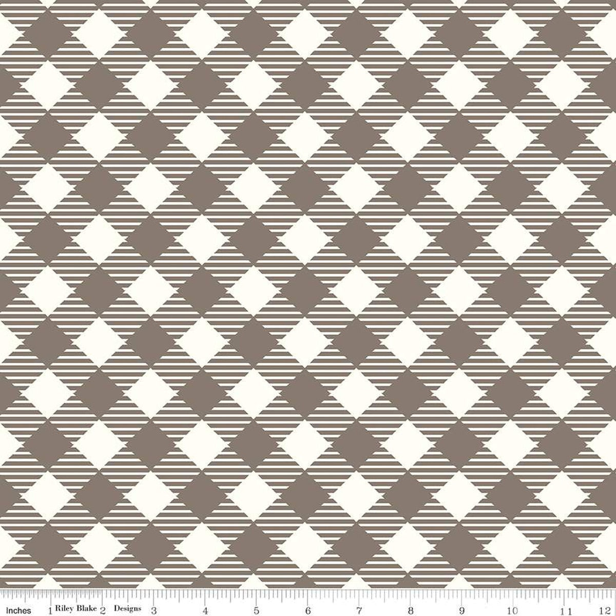 Wide Back Bee Ginghams Pebble