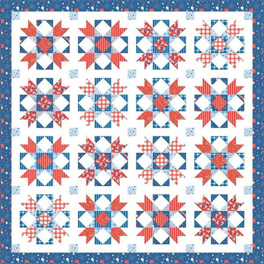 Starburst Picnic Quilt Kit