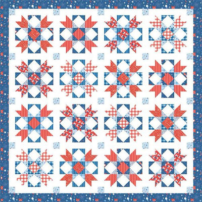 Starburst Picnic Quilt Kit