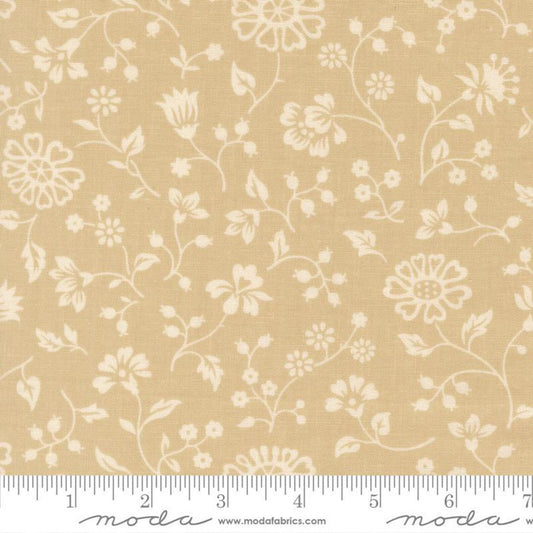 Petals And Polka Dots Linen  | Fat Quarter