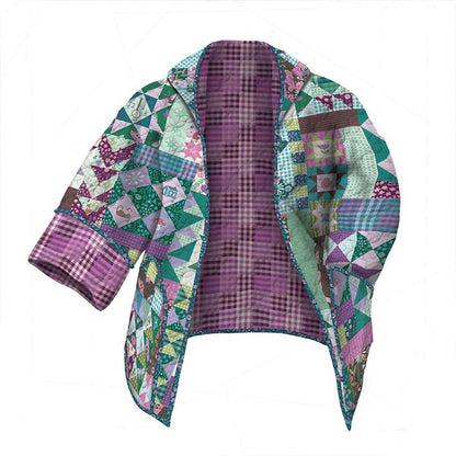 Carling Loves Cats Quilt Coat Sewing Pattern
