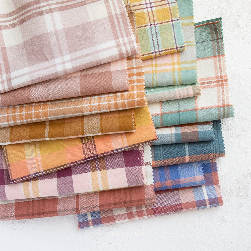 Arcade Plaid | features bold, colorful plaid prints perfect for playful quilts and sewing projects.