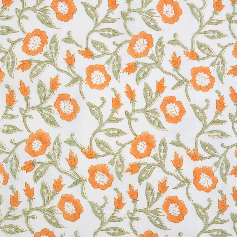 Trumpet Vines in Sage