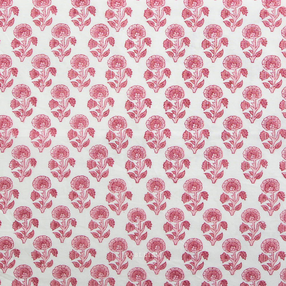 Stamp Floral in Pink
