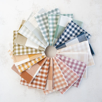 Camp Ginghams Precut Fat Quarter Bundle