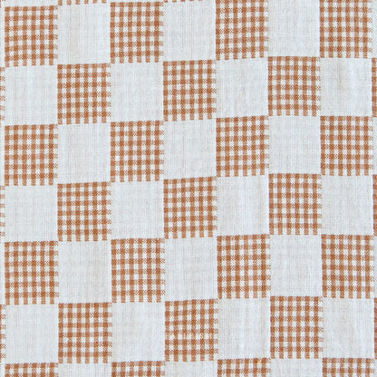 Checkmate Checkers in Ivory- Fat Quarter