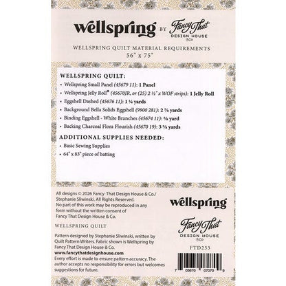 Wellspring Quilt Pattern