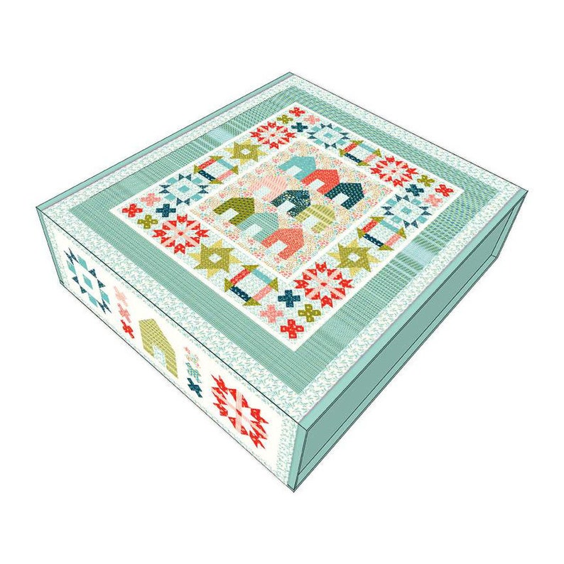 Feed My Soul To Each Their Home Boxed Quilt Kit