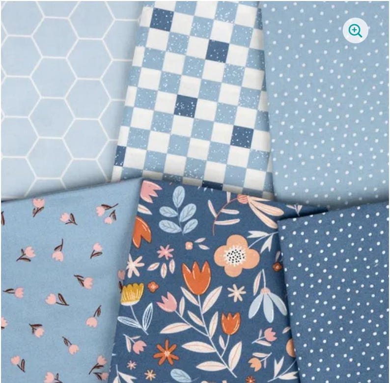 Blossoms and Blooms Flower Child Boxed Quilt Kit