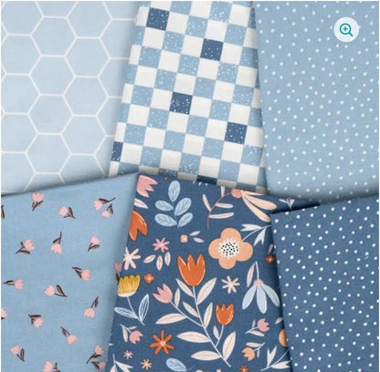 Blossoms and Blooms Flower Child Boxed Quilt Kit