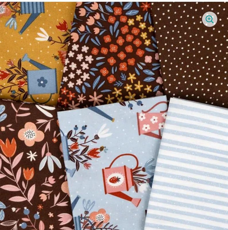 Blossoms and Blooms Flower Child Boxed Quilt Kit