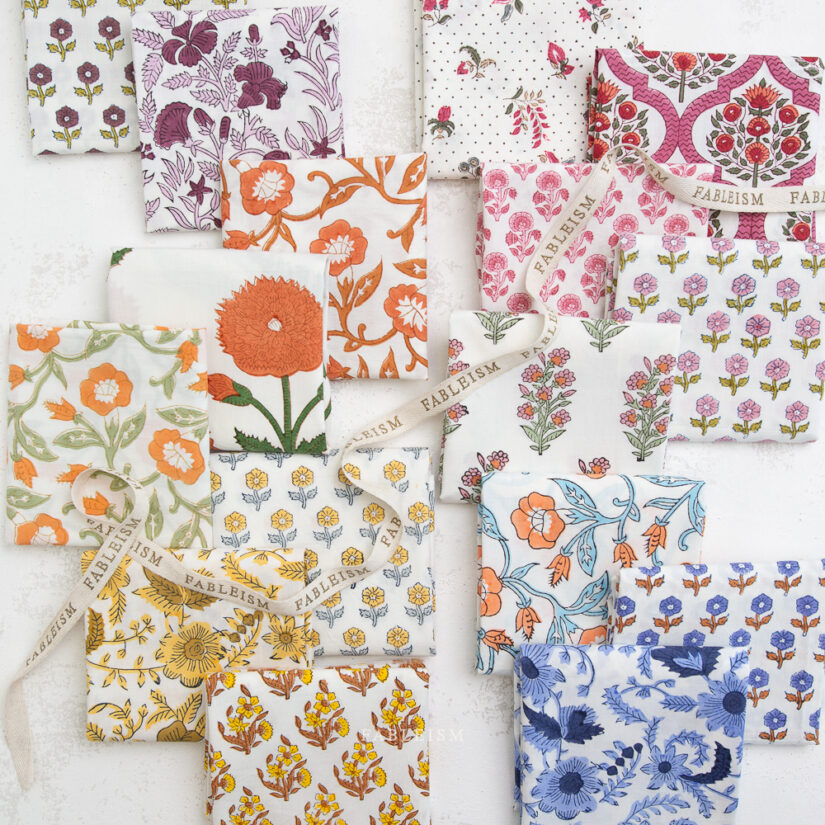 Indian Block Prints: Cottage | Fat Quarter Bundles