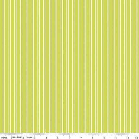 Lime Green Stripes
