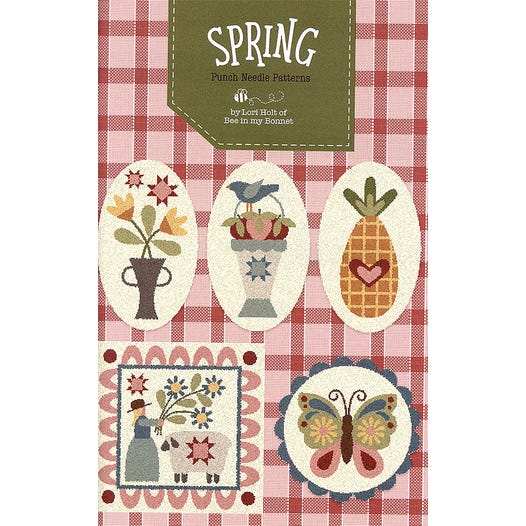 Spring Punch Needle Pattern Lori Holt of Bee in my Bonnet