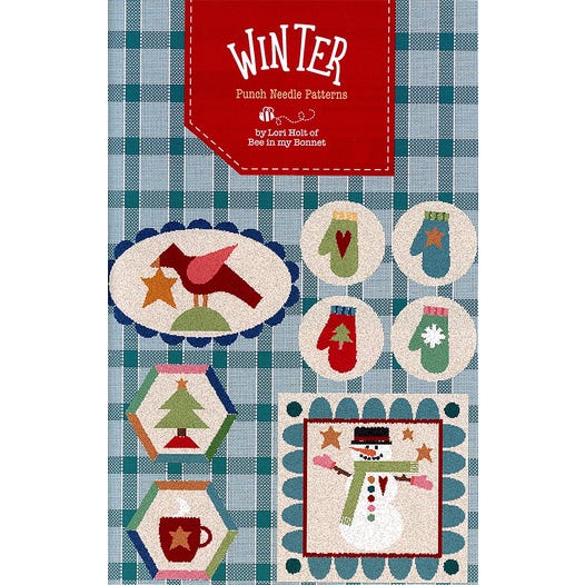 Winter Punch Needle Pattern Lori Holt of Bee in my Bonnet