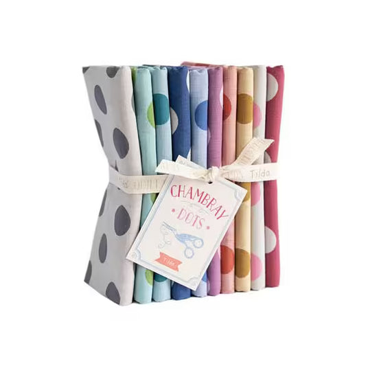 Chambray Dots Fat Quarter Bundle