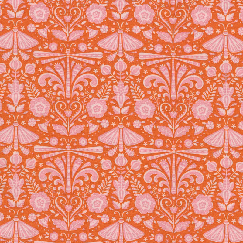 Peach Cobbler in Orange | Fat Quarter