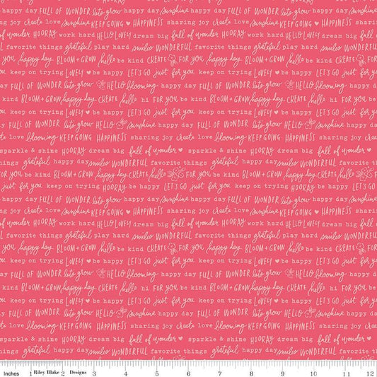 Pretty Words Raspberry