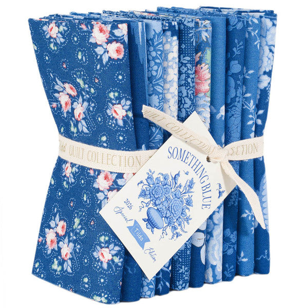 Something Blue Fat Quarter Bundle in Dark