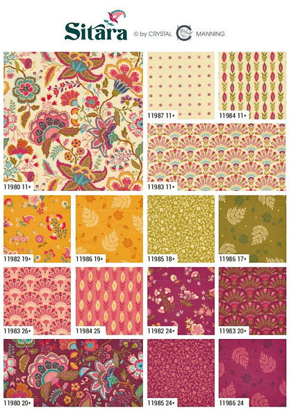 Sitara Fat Quarter Bundle