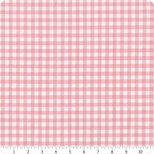 Sweet Pink Gingham Blush