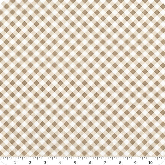 Whimsical Woodland Natural Gingham