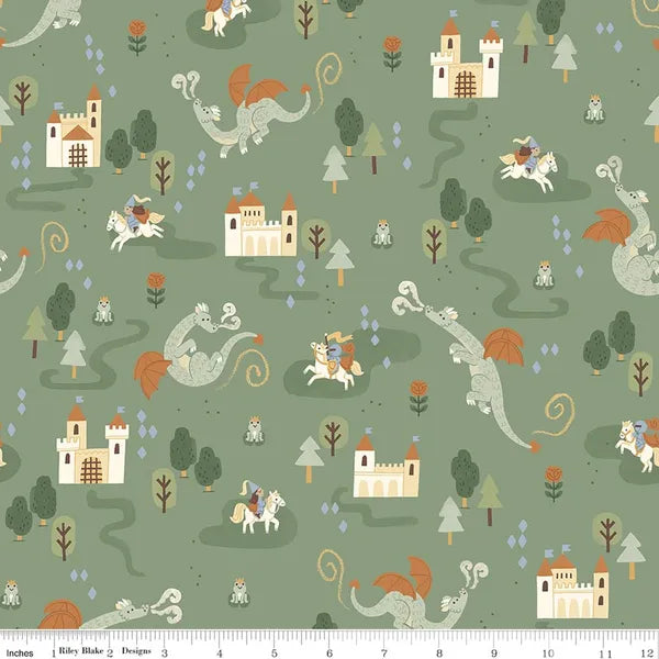 Faraway Kingdom Main Forest | Fat Quarter